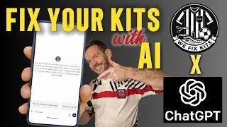 This AI Bot Just Changed How We Fix Football Shirts FOREVER!