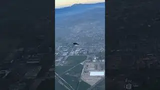 I wonder what the drone shot looked like? #adventuresport #extremesport #basejump #skydive