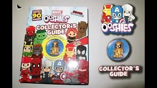 Marvel Ooshies Collectors Guide Book with Limited Edition Golden Spider Man | Birdew Reviews