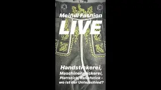 Meindl Live - Stickerei Unterschied