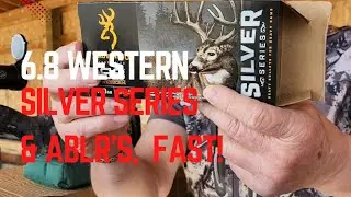 The 6.8 Western shooting ABLR 165's and Silver series 170's. Impressive velocities!