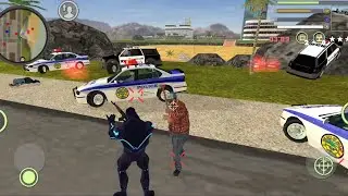 Super Neon Spider Rope Hero Vice Town City