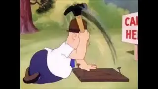 Big Chungus, but it's Elmer Fudd hammering faster