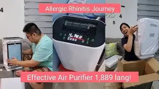 Home Remedy for Allergic Rhinitis + Affordable Air Purifier HepaFilter from Shopee-Unboxing & Review