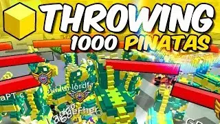 Flux from THROWING 1K Celebratory Pinatas!