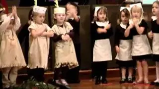 Mollie's Preschool Thanksgiving Program