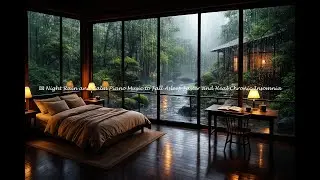 Struggling to Sleep? 😴 Rain Sounds & Piano for Quick Relaxation #sQM