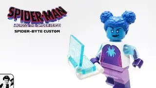 LEGO Spider-Byte (Margo Kess) Custom Minifigure from Spider-Man: Across the Spider-Verse!