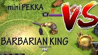 Shrink Pekka VS Barbarian King VS Shrink Barbarian King || Clash of Clans