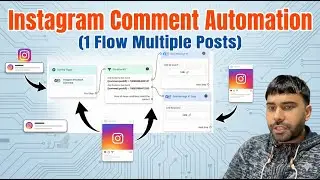 Instagram Comment Automation (1 Flow Multiple Posts)