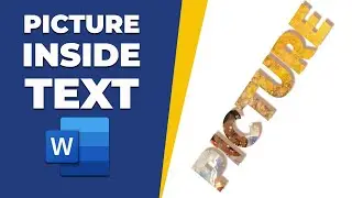 How to add picture inside text in word