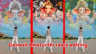 ganesh chaturthi reels editing || sky ganesh video