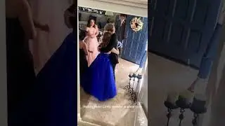 My boyfriend seeing my prom dress for the first time#love#reaction #usa