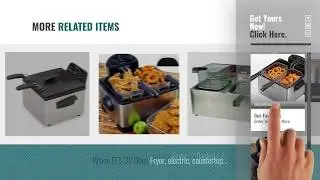 Best Deep Fryers Double [2018]: Hamilton Beach Electric Deep Fryer, 4.5-Liter Oil Capacity (35034)