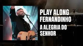 A Alegria do Senhor - Fernandinho - Play Along Gospel - Sem Bateria #drummer #gospelchops #playalong