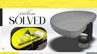 Desk Organizer Table mounted 3D printed | Solidworks 2025