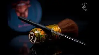 Pędzel do golenia STANDO Staszek Lowicki brown synthetic