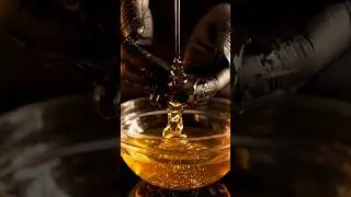 ASMR Golden Honey Pouring | Ultra Realistic 8K Satisfying