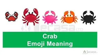 Crab Emoji 🦀 Meaning | Learning Emojis