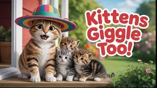🐾 The Happy Cat Family &ndash; Cartoon Story Song for Kids | Meow Town Learning & Fun!