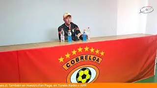 Conferencia de prensa DT Cobreloa previa partido con Antofagasta