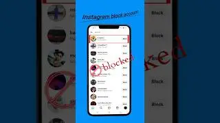 How to Instagram Account Blocked Settings