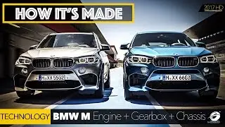 HOW IT'S MADE: BMW X5 M + X6 M - Engine - Chassis - Gearbox Technology