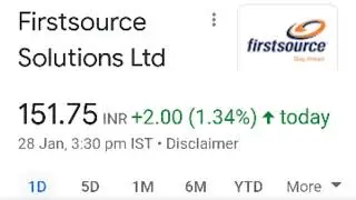 Firstsource solutions Ltd // stock market best shares //return dene wale shares