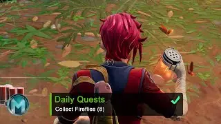 COLLECT FIREFLIES FORTNITE,  Fireflies Locations Fortnite, Daily Quest, Chapter 3 Season 1