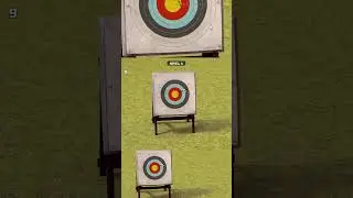 Archery King Almost Perfect! 9 Point Shot Highlight 🏹  Short Gameplay