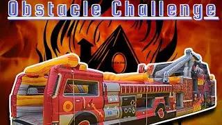Fire Academy Inflatable | 45ft Fire Truck Obstacle Course Rental Nicholasville KY