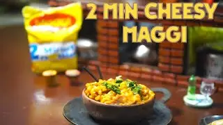 Title Miniature Cheese Maggi  Recipe.... Cheese Maggi Recipe.... Mini Cheese Maggi Recipe..