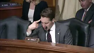 Senator Hawley in hearing to fight elder fraud