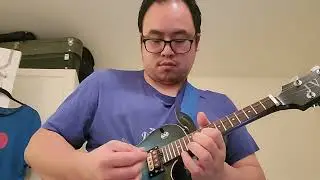 FBI (The Shadows - Hank Marvin) Instrumental performed on Custom 4 String Electric Belmuse Mandolin!