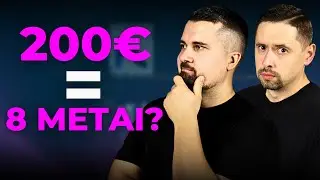 Kaip sutaupyti 8 metus per 24 minutes? | Ankstyva PENSIJA | #108 Realios situacijos