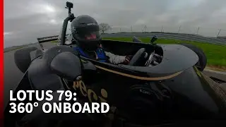Onboard driving the Lotus 79   |   360 Cam   |   Pure Sound