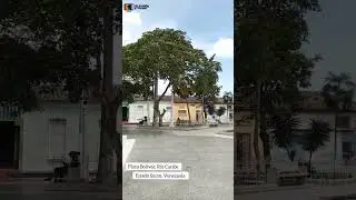 #LoAut&eacute;nticoExiste Plaza Bol&iacute;var de Rio Caribe, Estado Sucre Venezuela #Viajes #Caracas #Venezuela