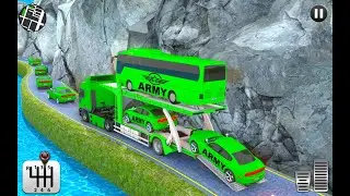 Army Vehicle Transportation military car shipping Game & Troops Transport truck Game