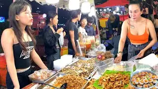 Awesome! Cambodian Street Food 2026 - Grilled Octopus, Spicy Papaya Salad, Khmer Noodle, Cake & More