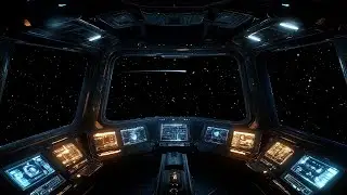 🪐 Brown Noise | Cockpit of an intergalactic Spacecraft: Deep Sleep & Relaxation
