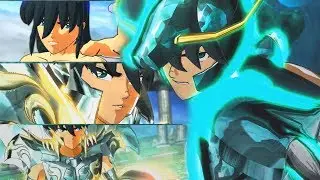 Saint Seiya: Soldier's Soul - Dragon Shiryu vs Deathmask Gameplay (4k 60fps)
