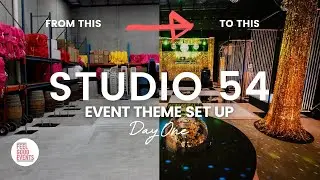 Studio 54 Theme Setup (Day 1) | LAYOUT & DESIGN