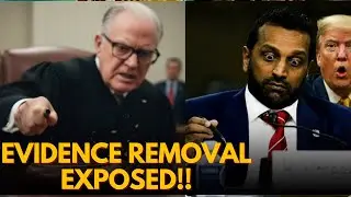 Kash Patel EXPOSED in Court After Judge UNCOVERS Evidence Removal