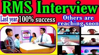 RMS Interview | Rashtriya Military school interview video