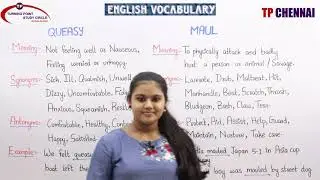DAILY ENGLISH VOCABULARY   ||  DAY- 149 || 16/09/20