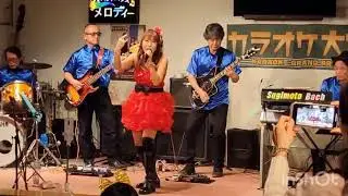 カメレオンアーミー✨ピンクレディーカバー🎤昭和アイドル懐メロバンドBlueRose2Win忘年会ライブ💙ブルーローズれいら⭐︎