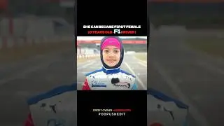 Atiqa Mir the first female F1 driver in the world | podpushedit | #f1 #sports #trending #edit