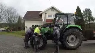 Traktor med henger musikkvideo
