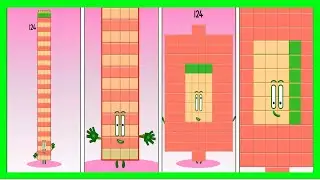 Sprunki OC Numberblocks 124 #numberblocksquarterband