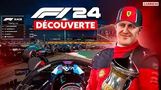 DECOUVERTE F1 24 - Carriere et Gameplay (Wow !) 😱